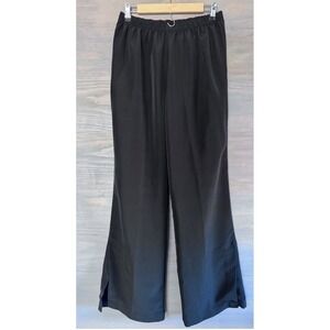 Planet by Lauren G Wide Leg Pants Size 2 Medium Black